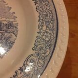 Service de 6 assiettes creuses anciennes de style anglais