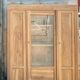 Armoire, vaisselier, bibliothèque parisienne ancienne en bois massif