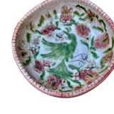 Edouard cazaux cup, firebird decoration on a background of floral seeds,