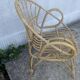 Fauteuil en osier