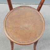 1900 curved wooden chair