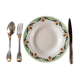 5 Digoin Sarreguemines hollow plates