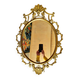 Miroir de style Baroque en laiton
