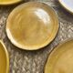 5 assiettes en céramique années 60, style Biot