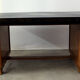 Table en chêne  1950 dessus noir