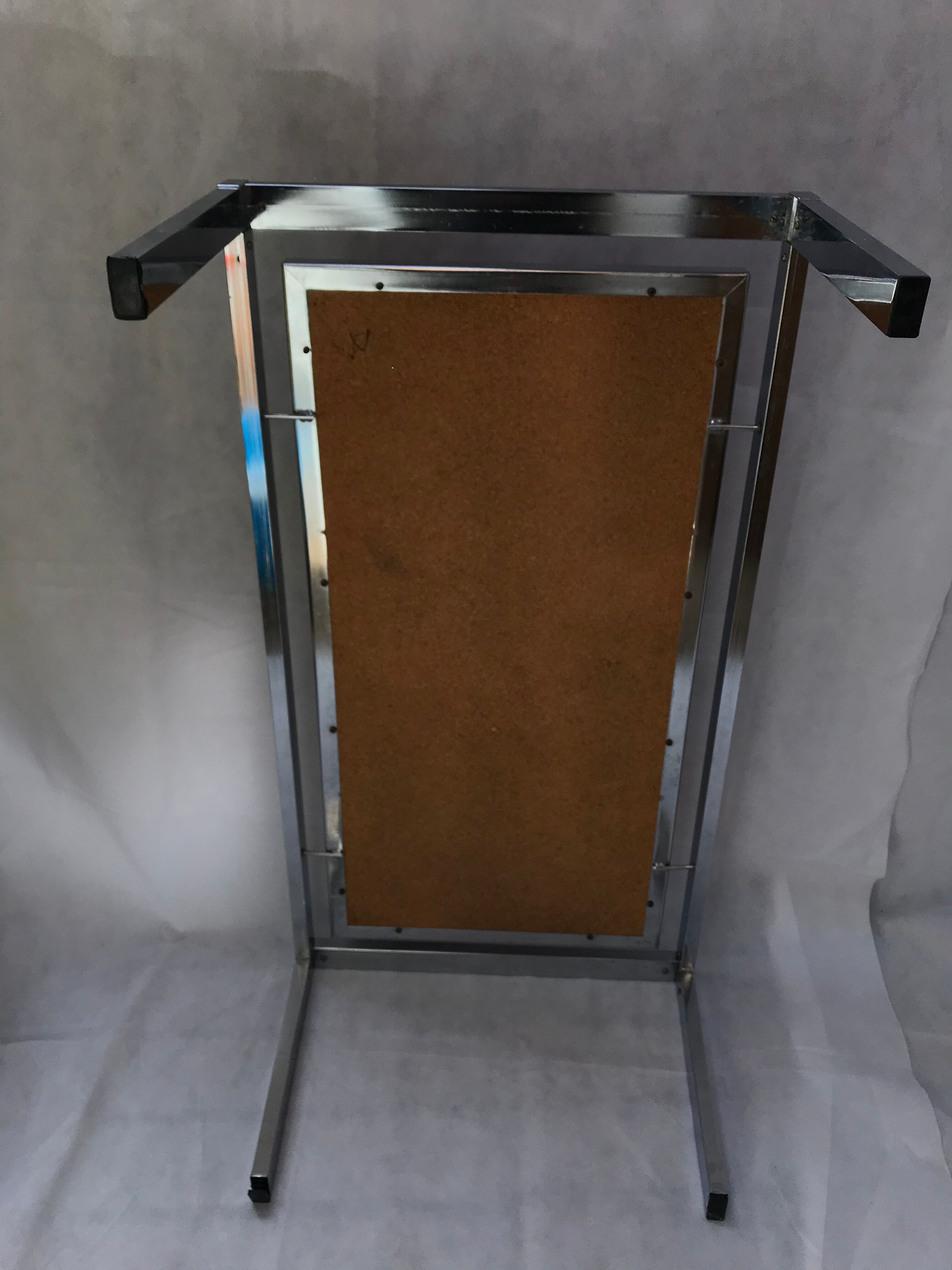 Metal and ceramic earthenware coffee table