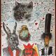 Affiche originale polonaise théùâtre "Alice in Wonderland" Pagowski 1982