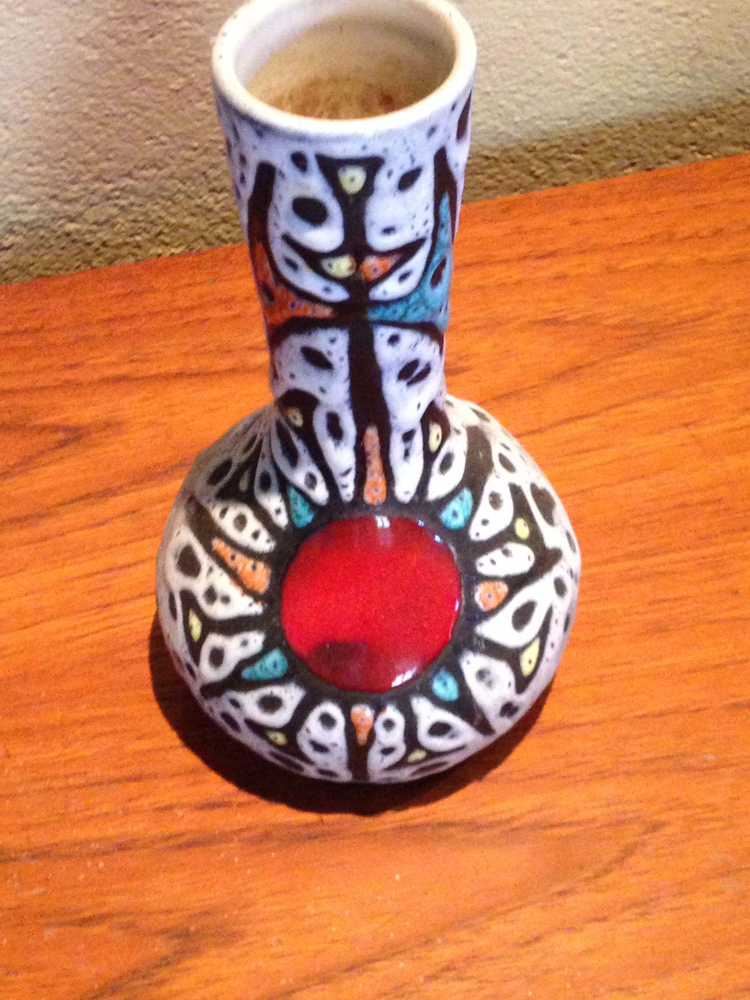 Set of 4 ceramics Vallauris 1950