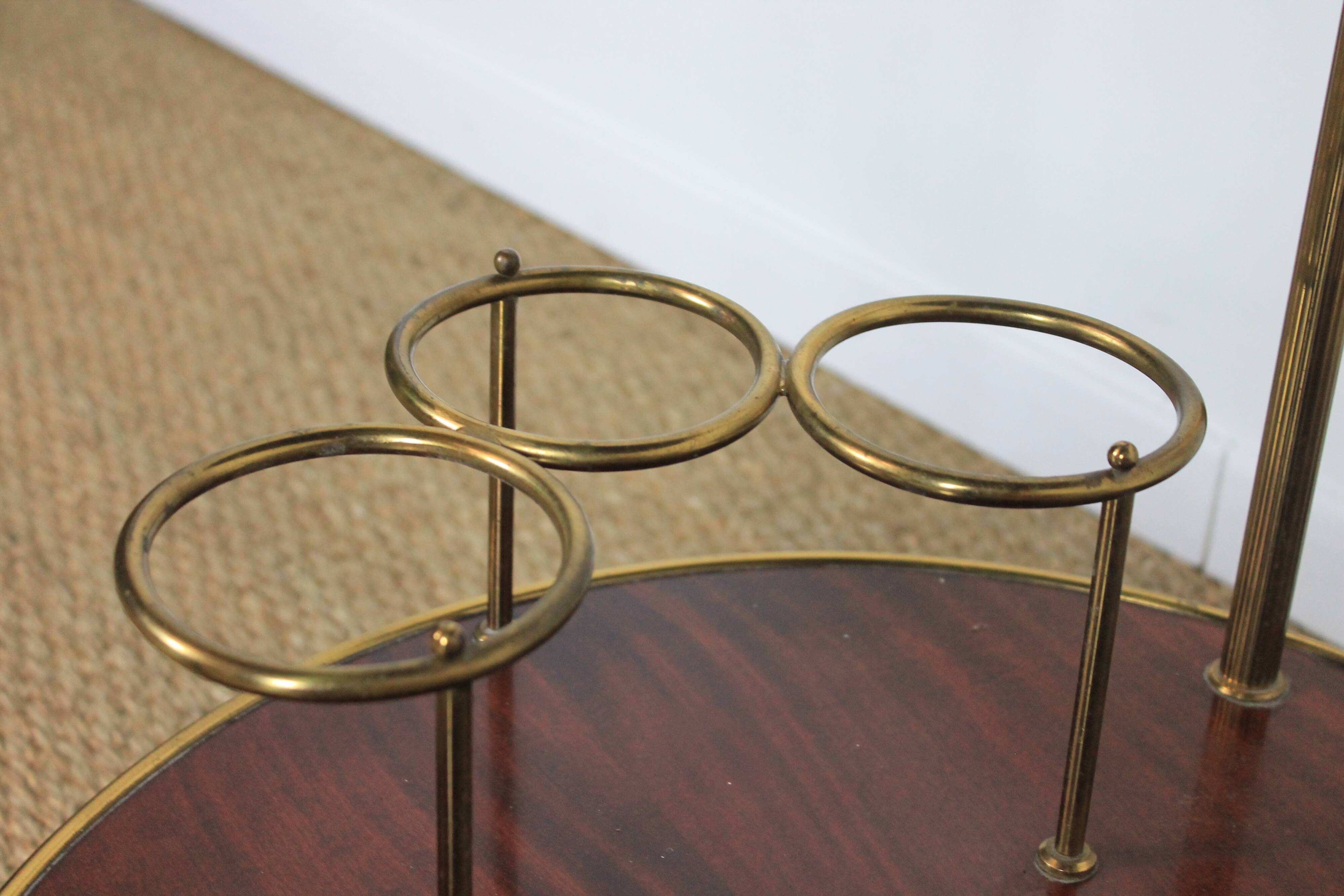 Brass rolling stocking service