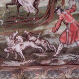 Mid-century German tapestry wall hanging 156cm x 214cm, 1950s