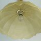 very beautiful mid century modern cocoon PENDANT LIGHT 1970s