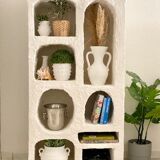 Cache pot vintage relooké