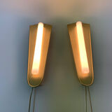 Mid-century set of 2 wall lamps, 1950’s