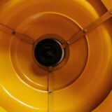 Space-age style hanging lamp, Danish design from the 80s.