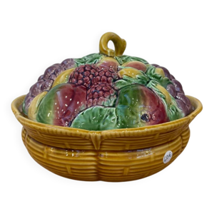 Compotier barbotine sarreguemines