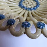 woven ceramic cup signed Foucard Jourdan Vallauris 1950