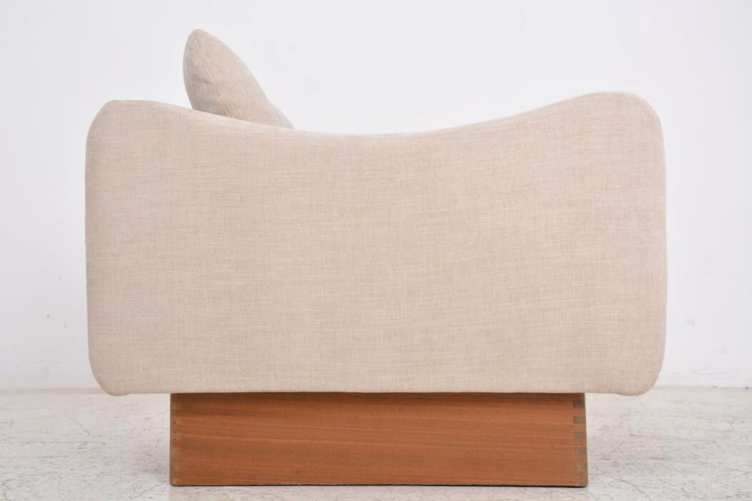 Armchair "Dachshund" by Michel Mortier, Steiner edition 60s