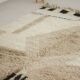 White Moroccan Rug - Modern Living Room Rug 150/250cm