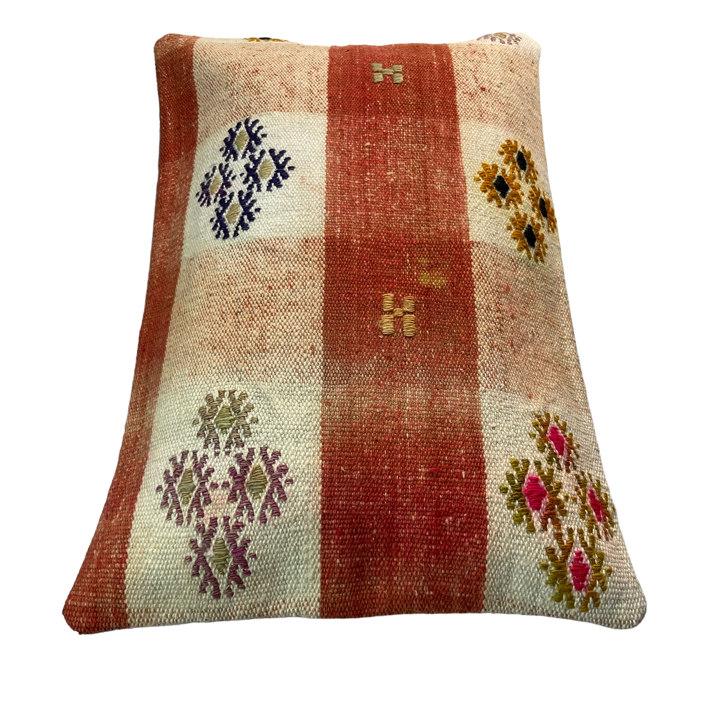 Housse de coussin kilim turc vintage 30x50cm