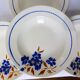 4 assiettes creuses vintage Badonviller 211249
