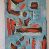 HST abstract painting mid-20th century CoBrA art brut