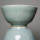 4 bols à riz chinois en porcelaine céladon reliefs carpes koï, années 70-80