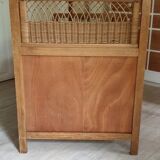 Rattan bed