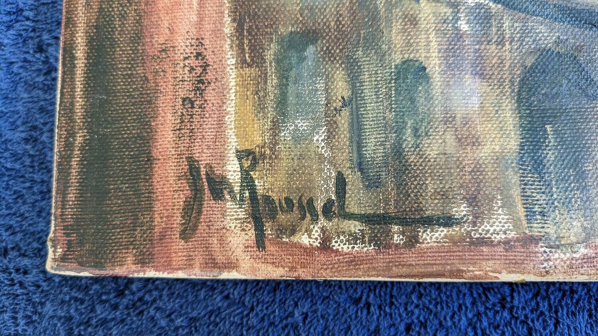 Tableau - Michel Roussel, Rue Cardinale