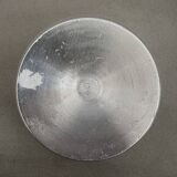 Vintage Stainless Steel Ashtray Space Age Design 70s