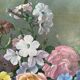Bouquet de fleurs signé Harold Clayton