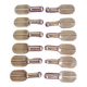 Twelve Christofle knife holders in silver metal