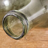 Set of 3 canning bottles in blown glass