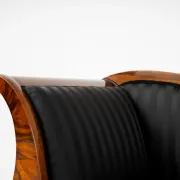 Exceptional 19th Century Biedermeier Walnut Sofa, circa 1850