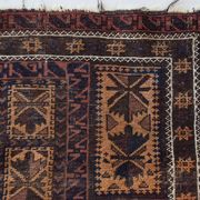 Baloutche antique - Tapis de prière tissé à la main
