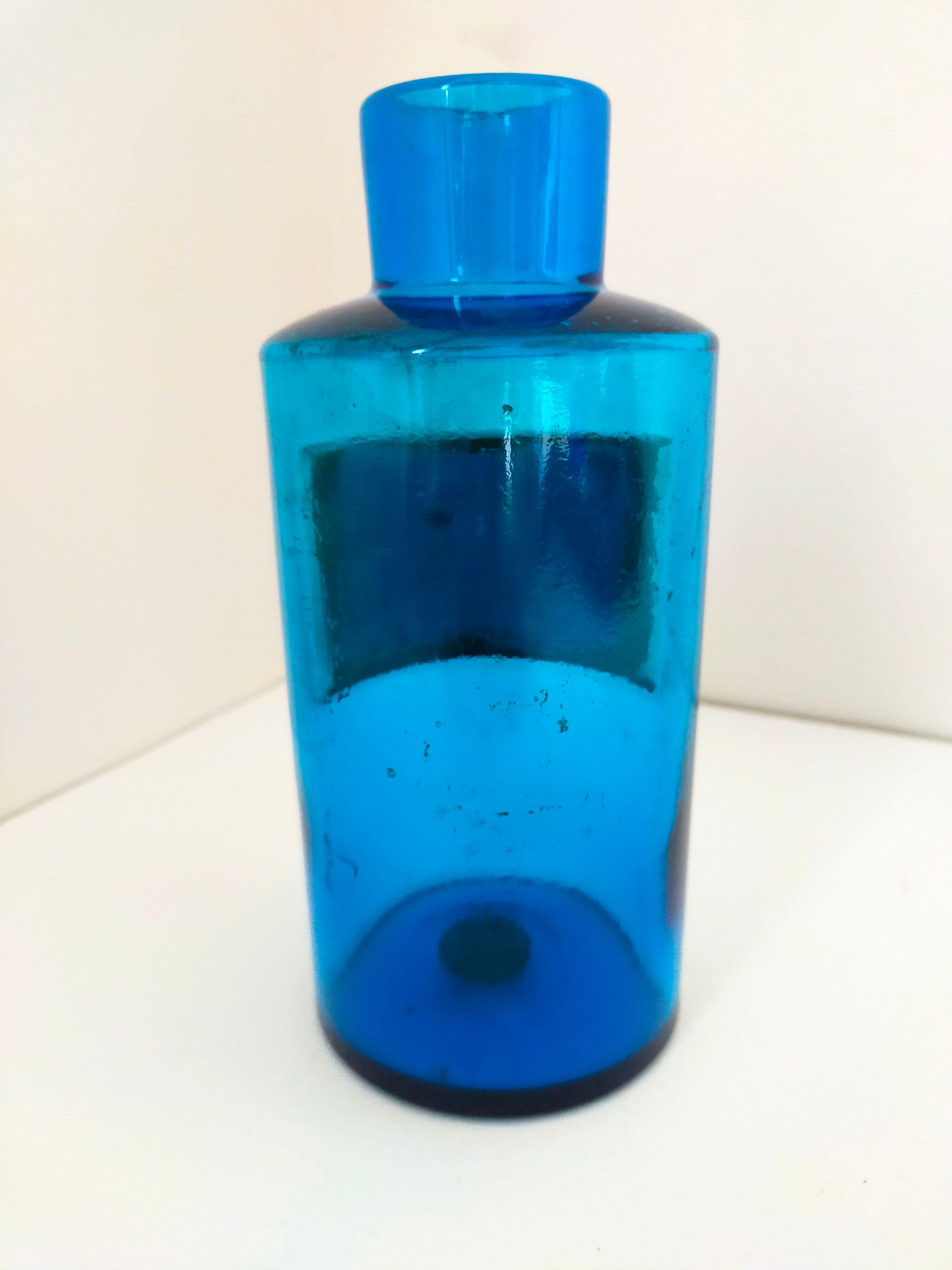 Blue pharmacy pot Tissier Paris Napoleon III