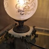 Marble lamp art deco 25x15cm