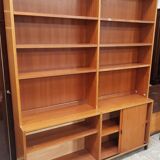 Bookcase in 2 parts vintage