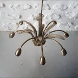 Ideal metal chandelier palm foliage