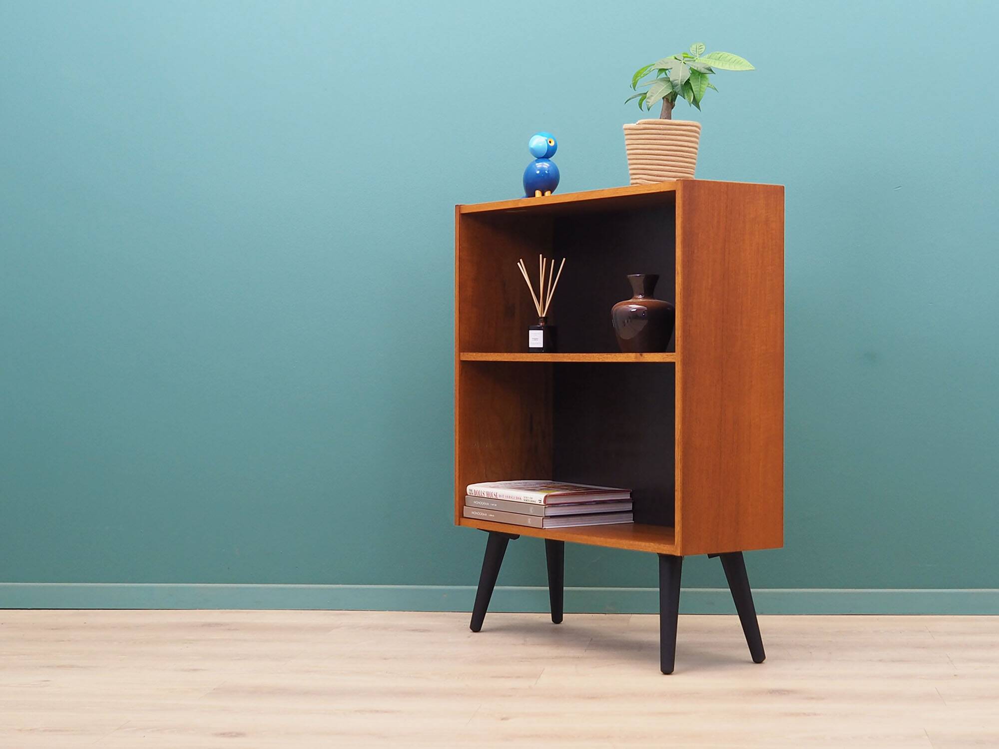Teak bookcase, Danish design, 1970s, production: Denmark