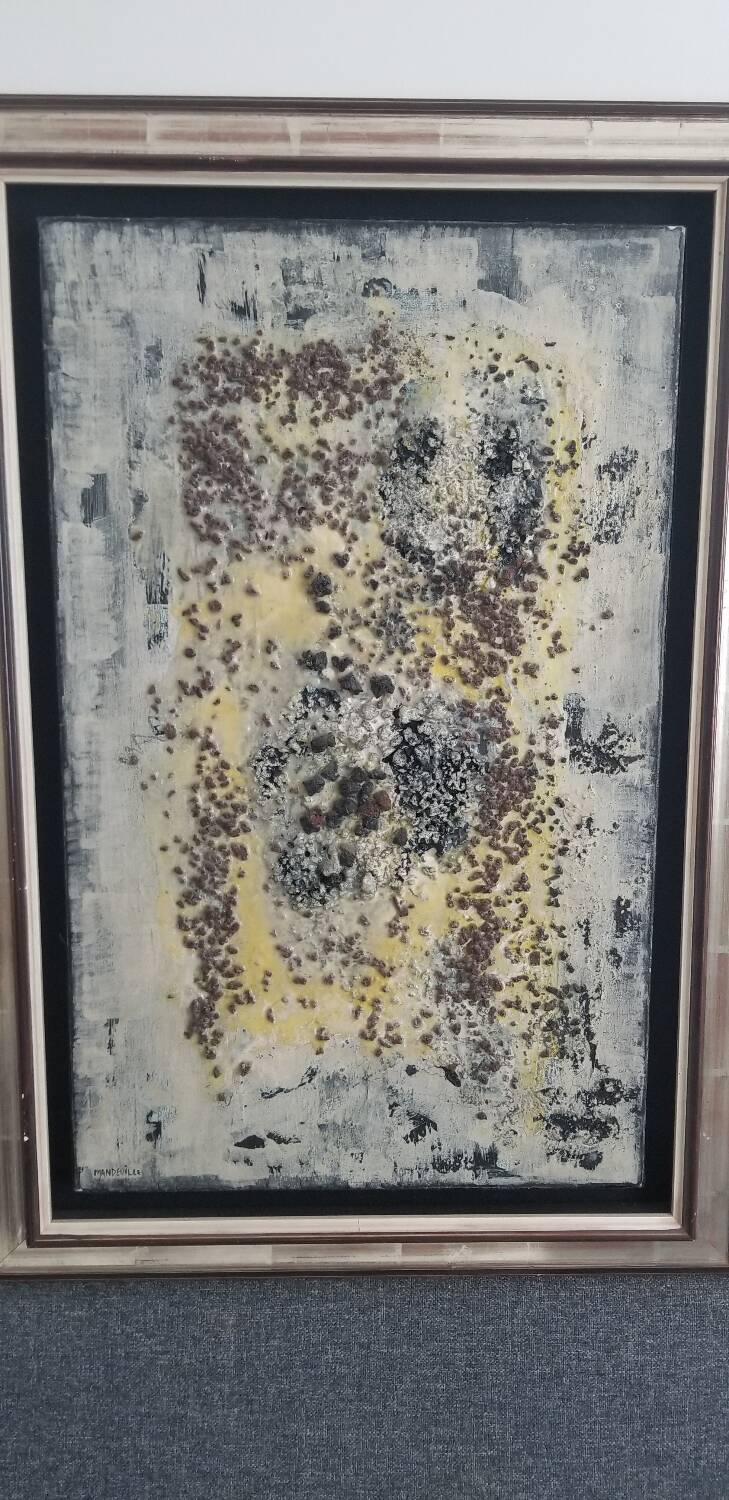 Bernard MANDEVILLE (1921-2000) - Mixed media - 61 * 38 cms