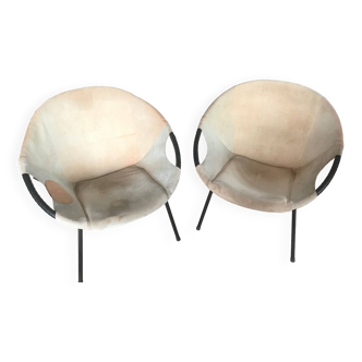 Lusch armchairs from the 60s