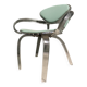Very rare 1980's thick acrylic armchair