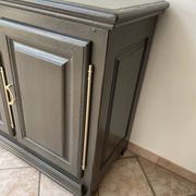 Vintage oak buffet refurbished