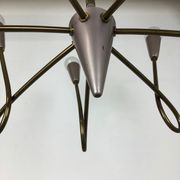Hanging chandelier, italy 1950