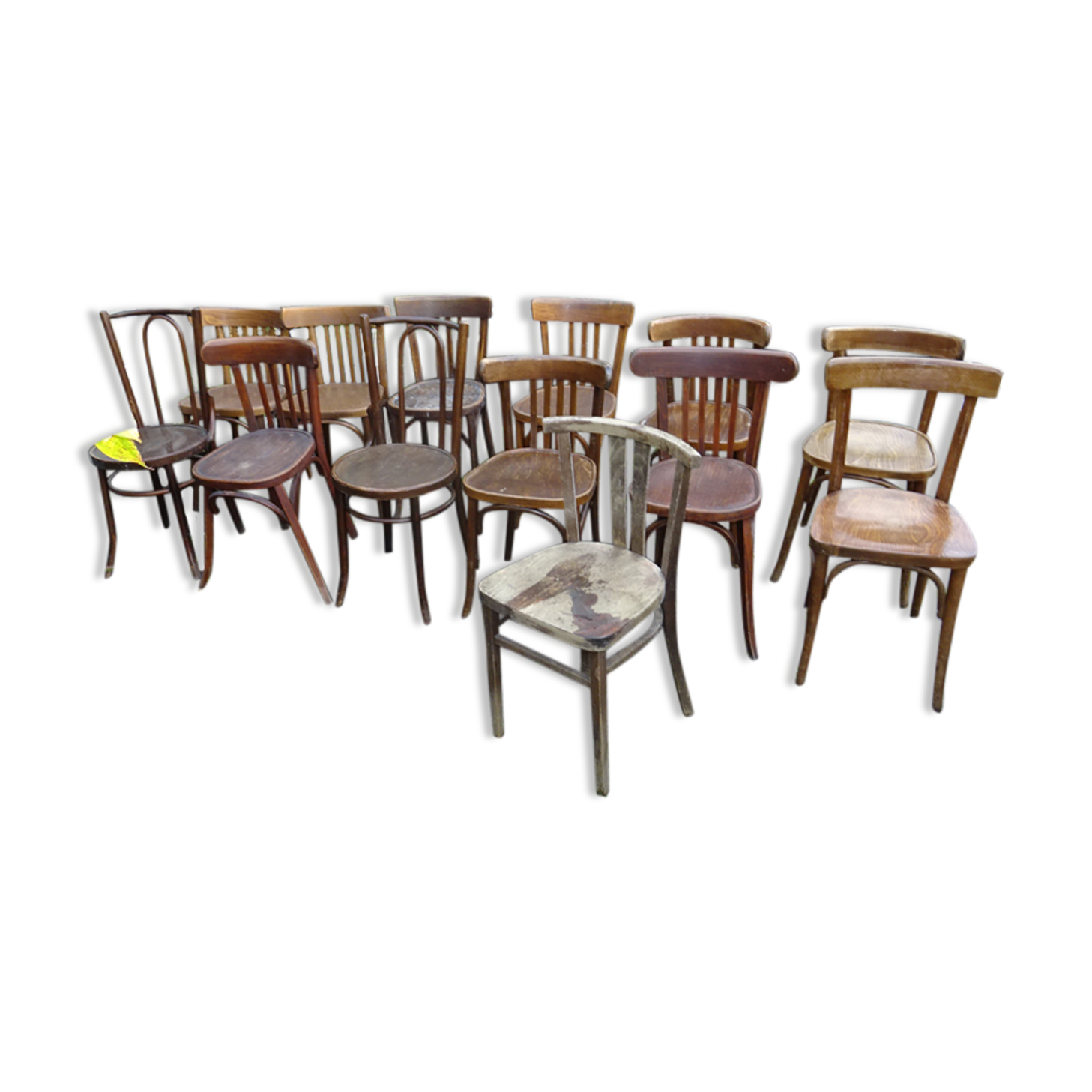 12 bistro chairs