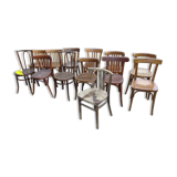 12 bistro chairs