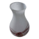 Vase boule en Opaline blanche pop art de Florence