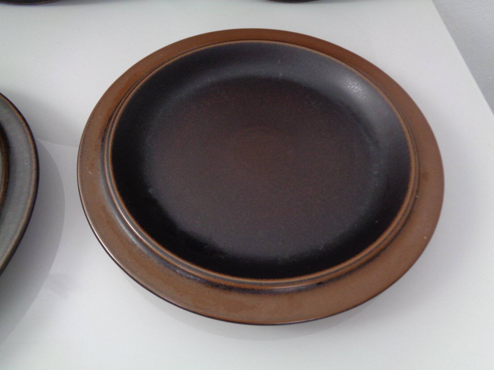 Large Russian Plates by Ulla Procope for Arabia, Set of 6, Finland, 1960s, Set of 6