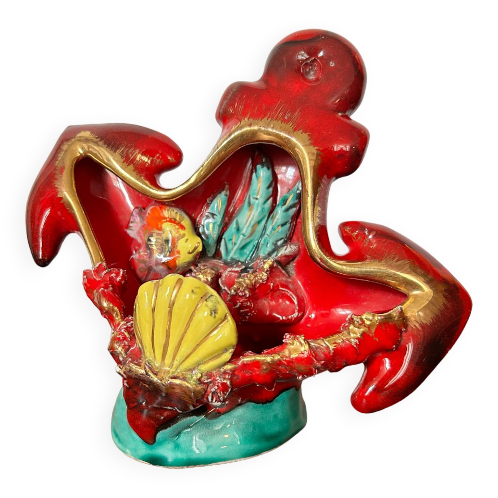 Vallauris ceramic lamp from the 60s