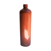 Enamelled sandstone bottle